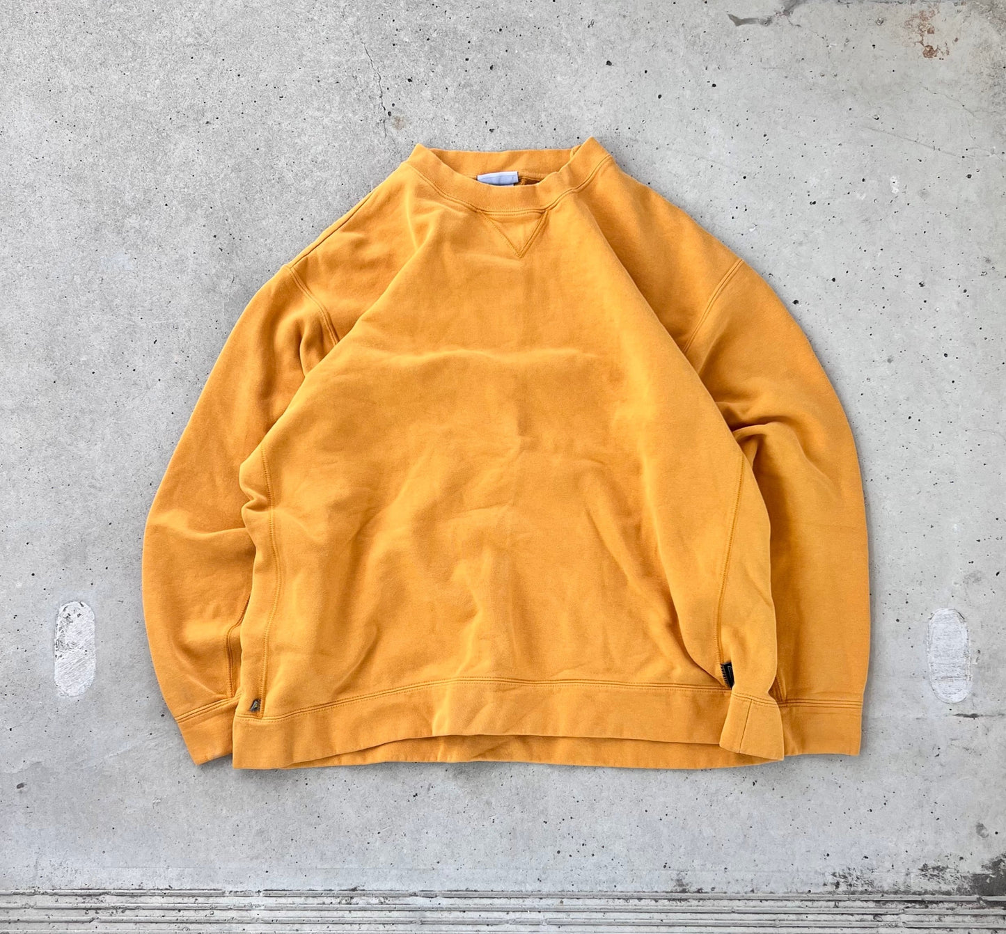 Vintage 00s Reebok Yellow Crew - (XL)