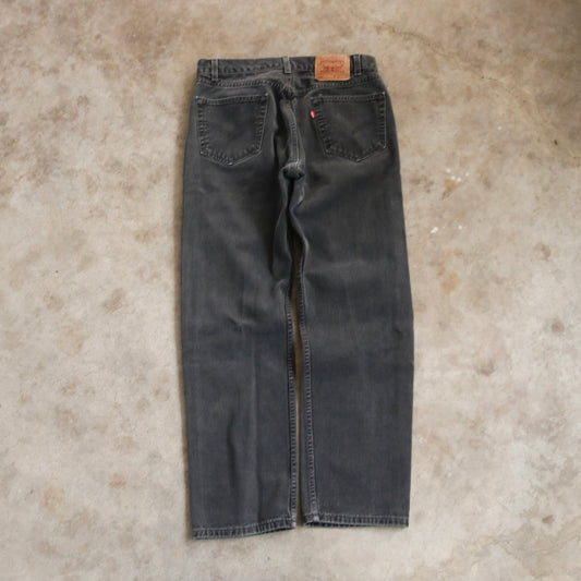 90s Black Levi 505 Jeans - (36x32)