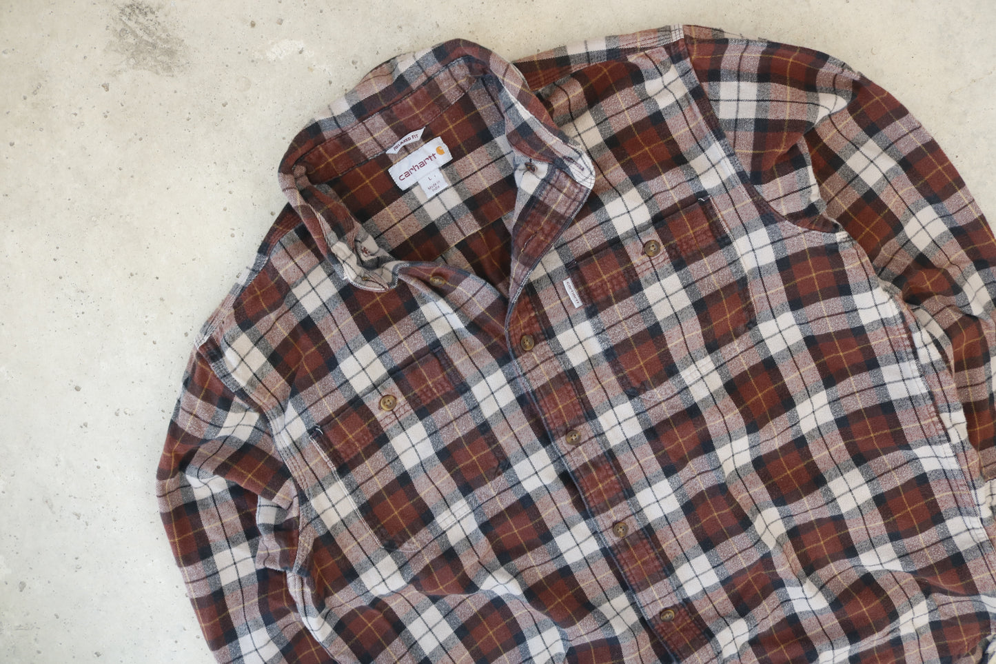 Vintage 00s Carhartt Flannel - (XL)