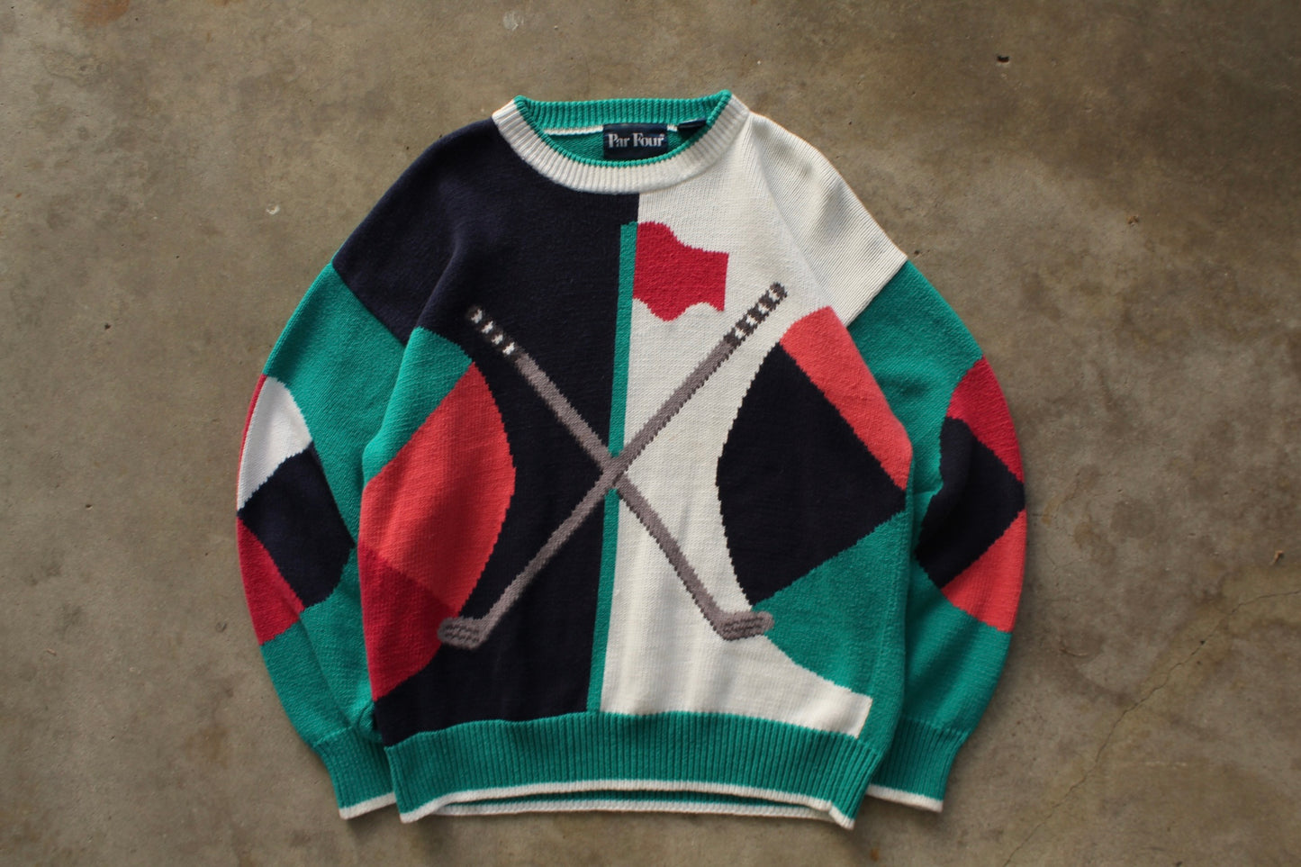 Vintage Golf Sweater - (M)