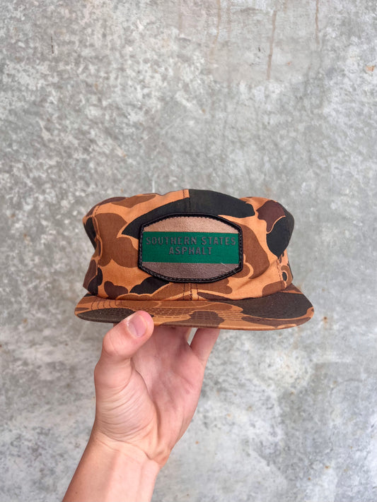 Vintage Camo Patch Trucker Hat - (OS)