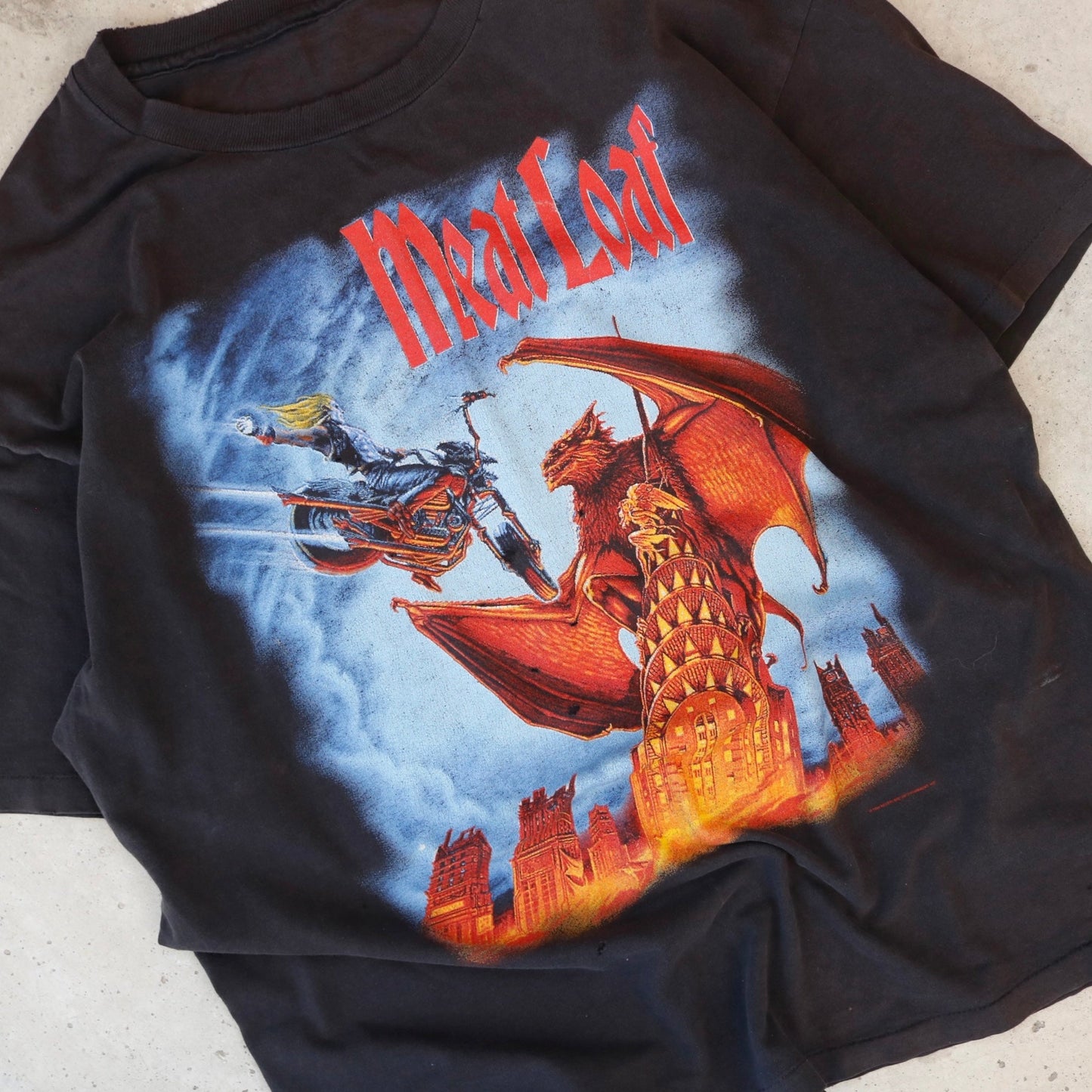 Vintage 95’ Meatloaf Band Tee - (L)