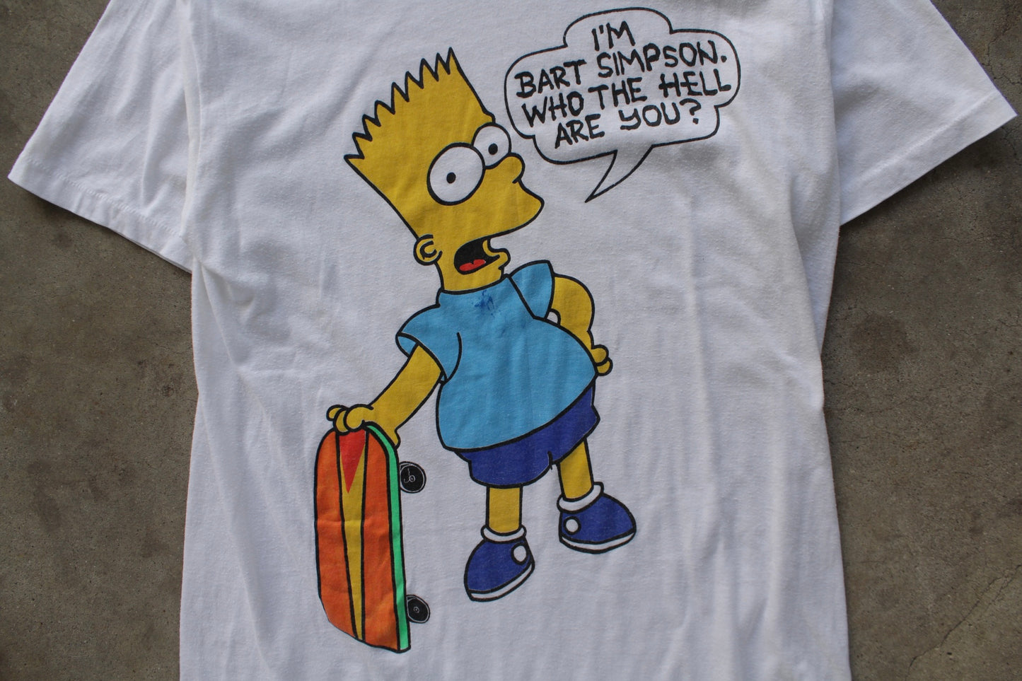 90s Vintage Bart Bootleg Tee - (L)