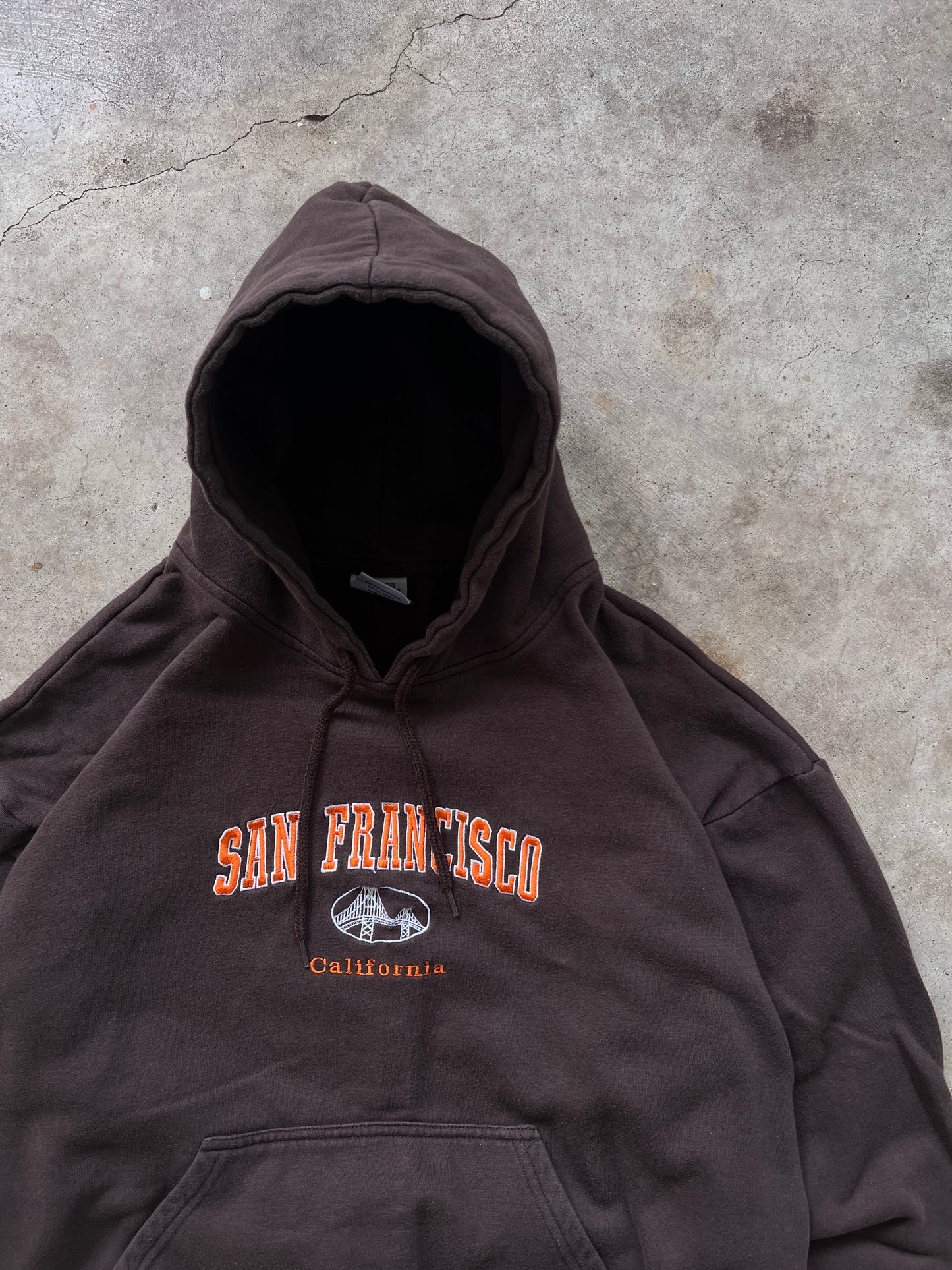 Vintage 90s San Francisco Hoodie - (XL)