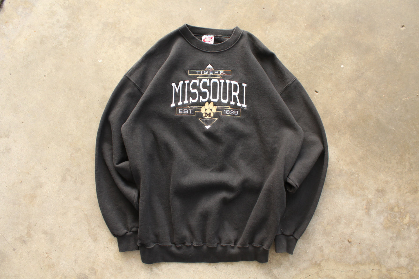 Vintage Mizzou Crewneck- (XL)