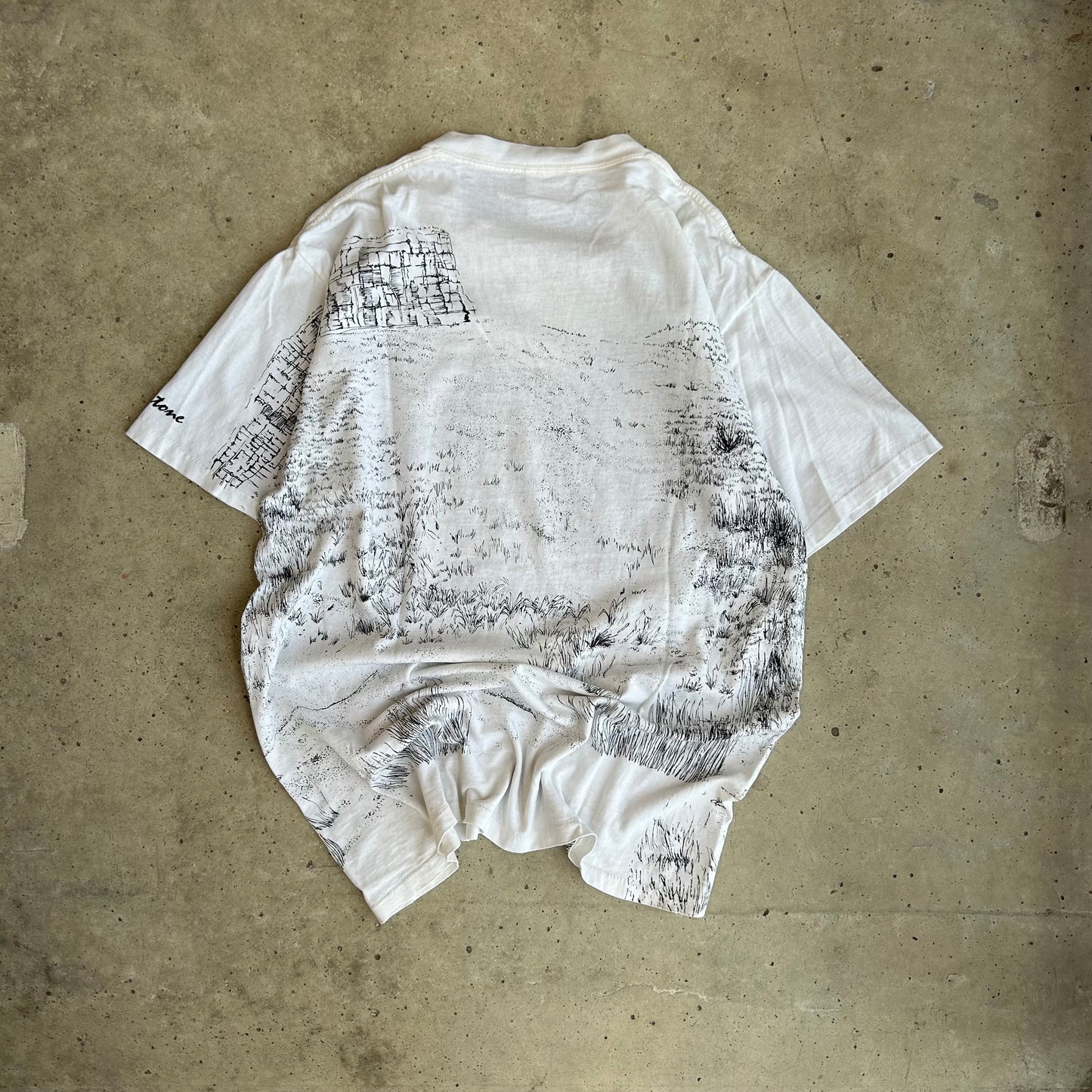 Vintage Yellowstone AOP Tee - (L)