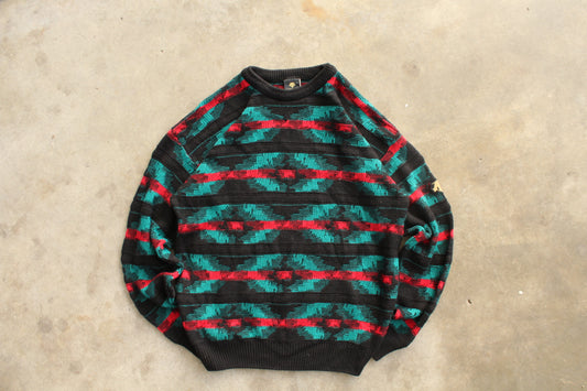 Vintage Ski Sweater- (XL)