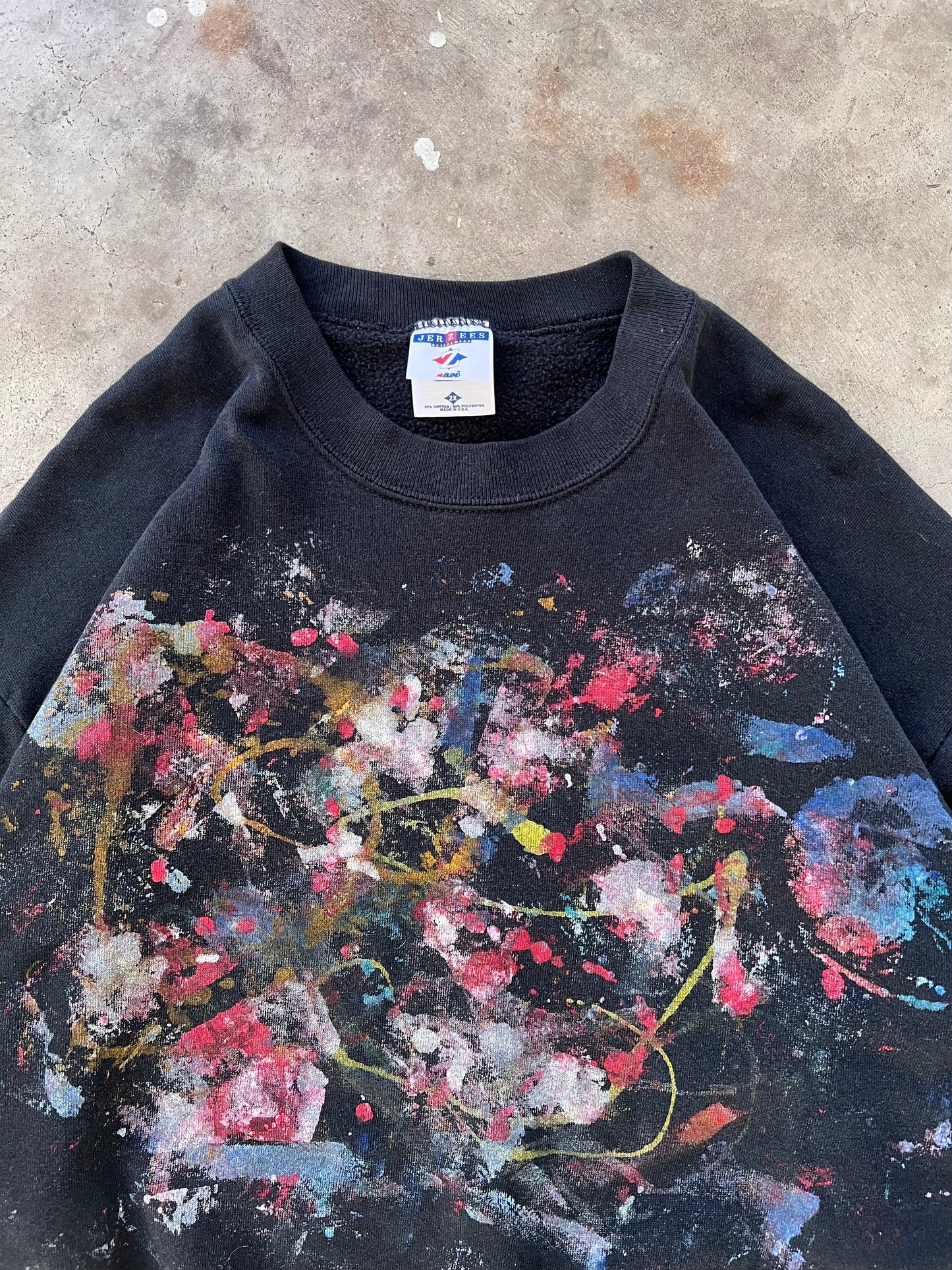 Vintage 90s Jerzees Painters Crew - (XXL)