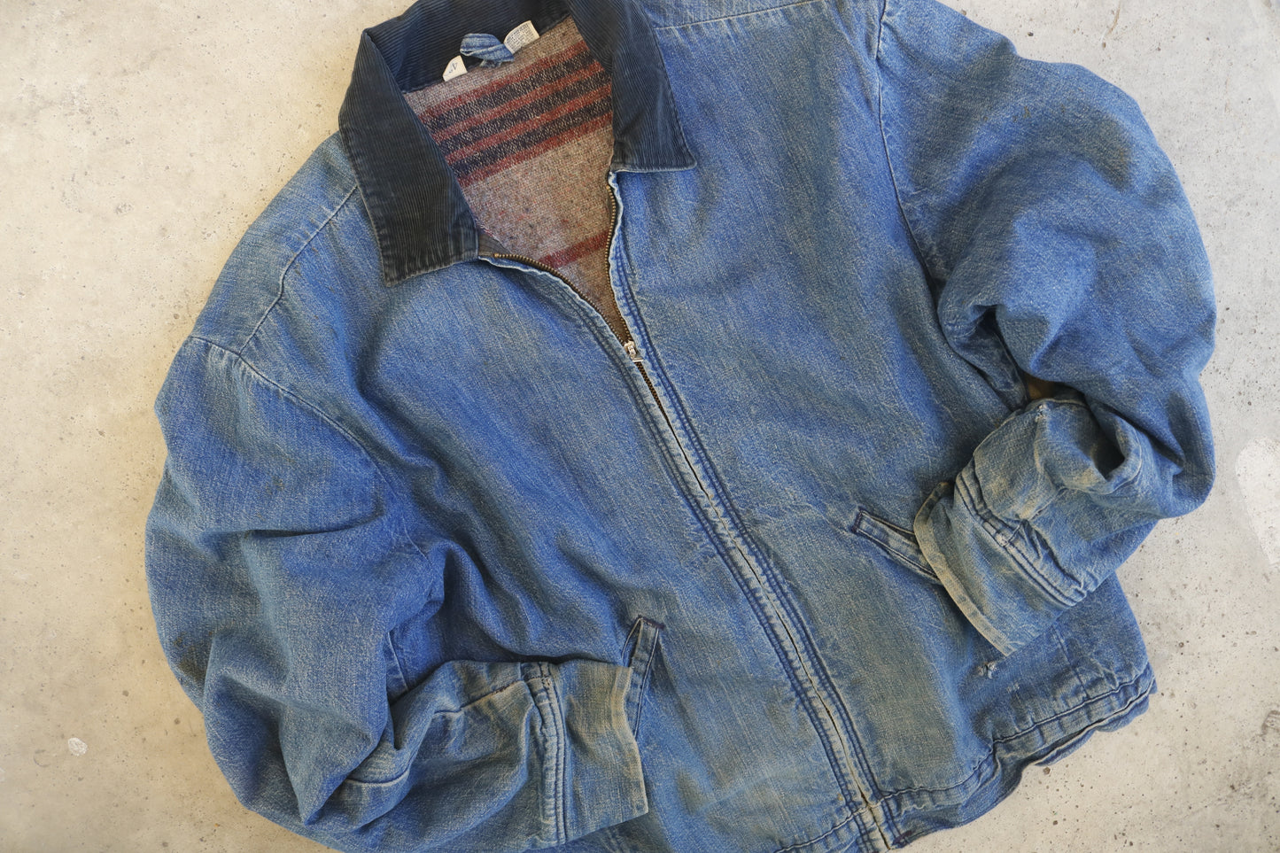 Vintage 60s Denim Jacket - (L)