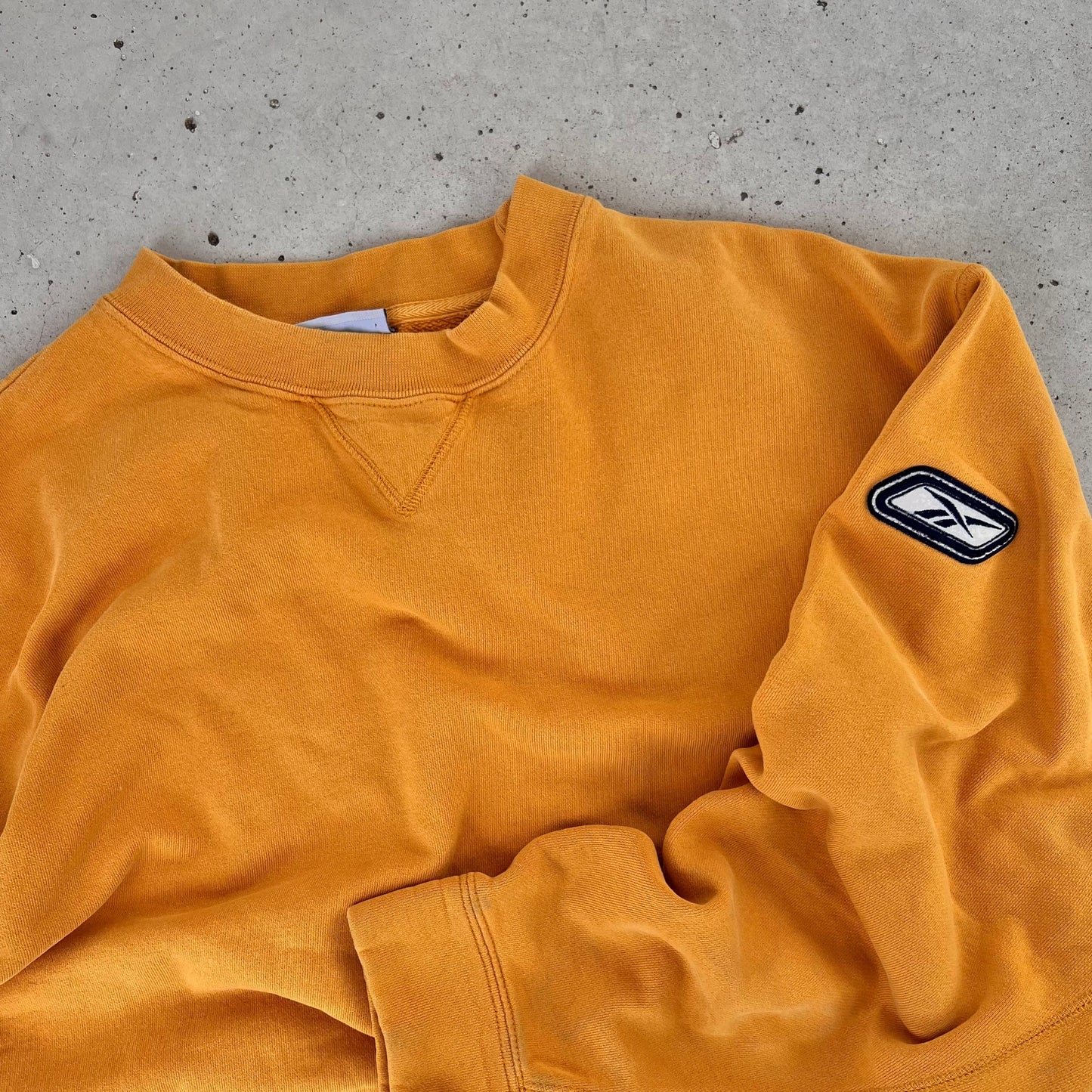 Vintage 00s Reebok Yellow Crew - (XL)