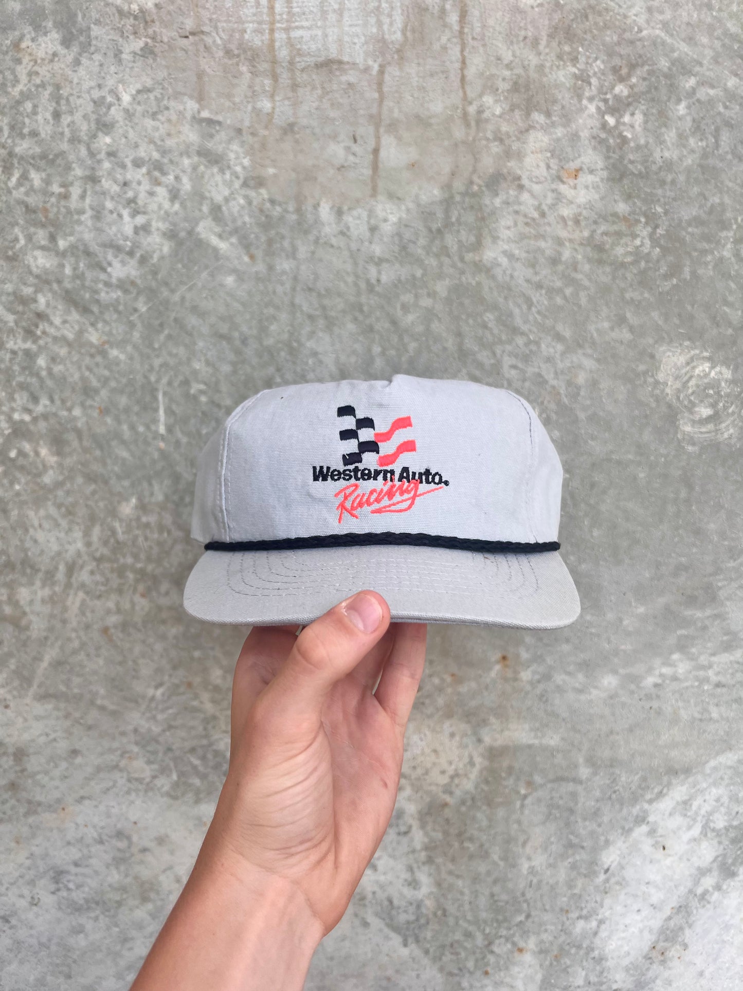 Vintage Western Auto Racing Hat - (OS)