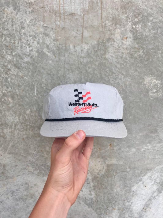 Vintage Western Auto Racing Hat - (OS)