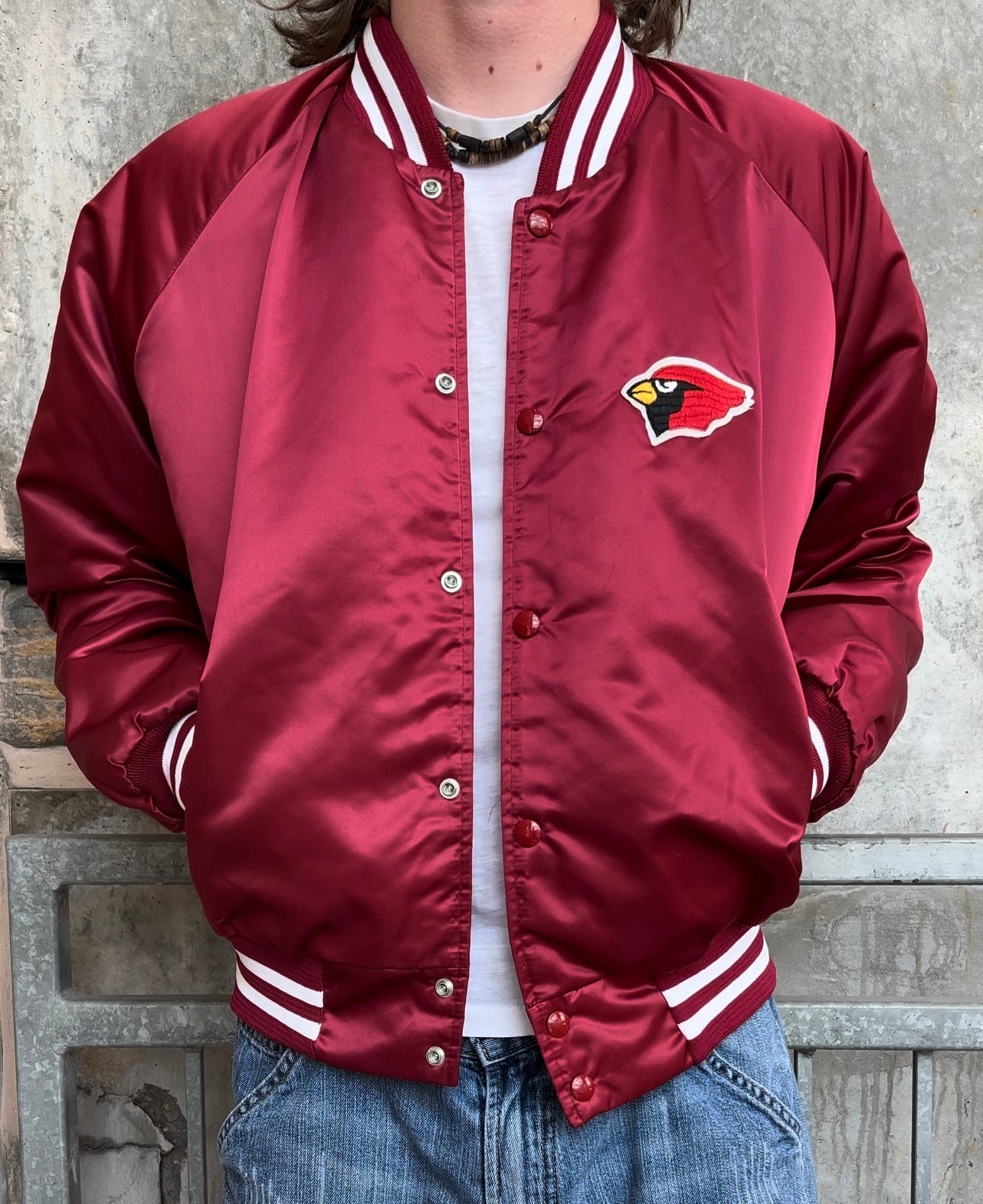 Vintage Phoenix Cardinals Chalk Line Jacket - (L)