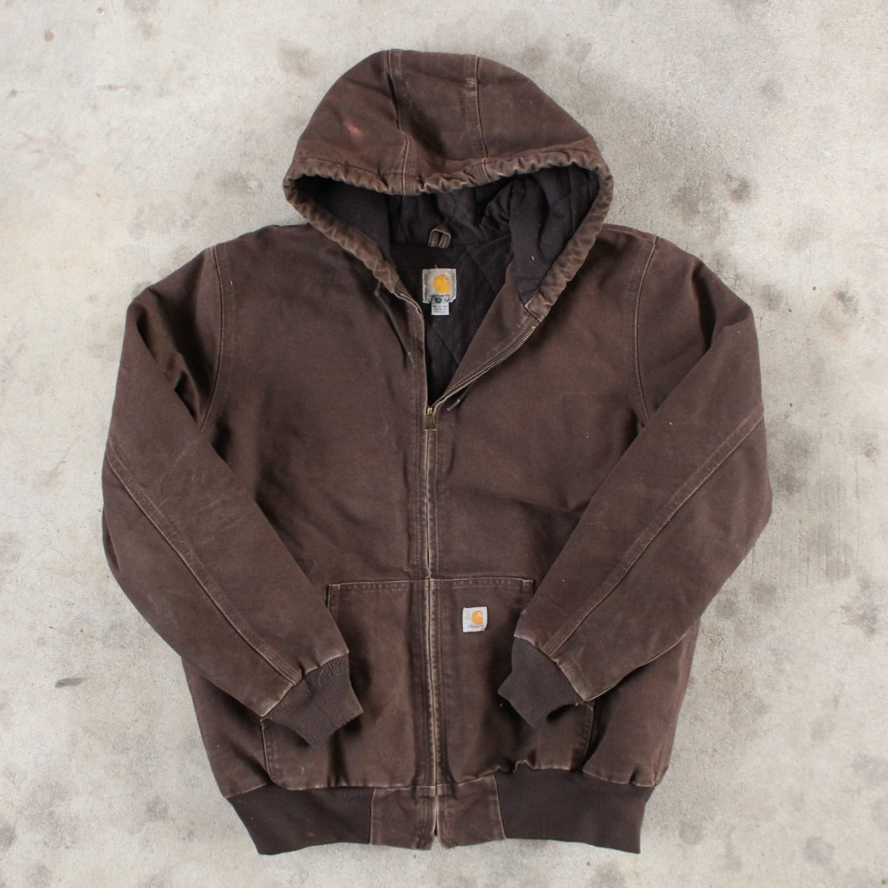 Vintage 00s Carhartt Hooded Jacket - (XL)