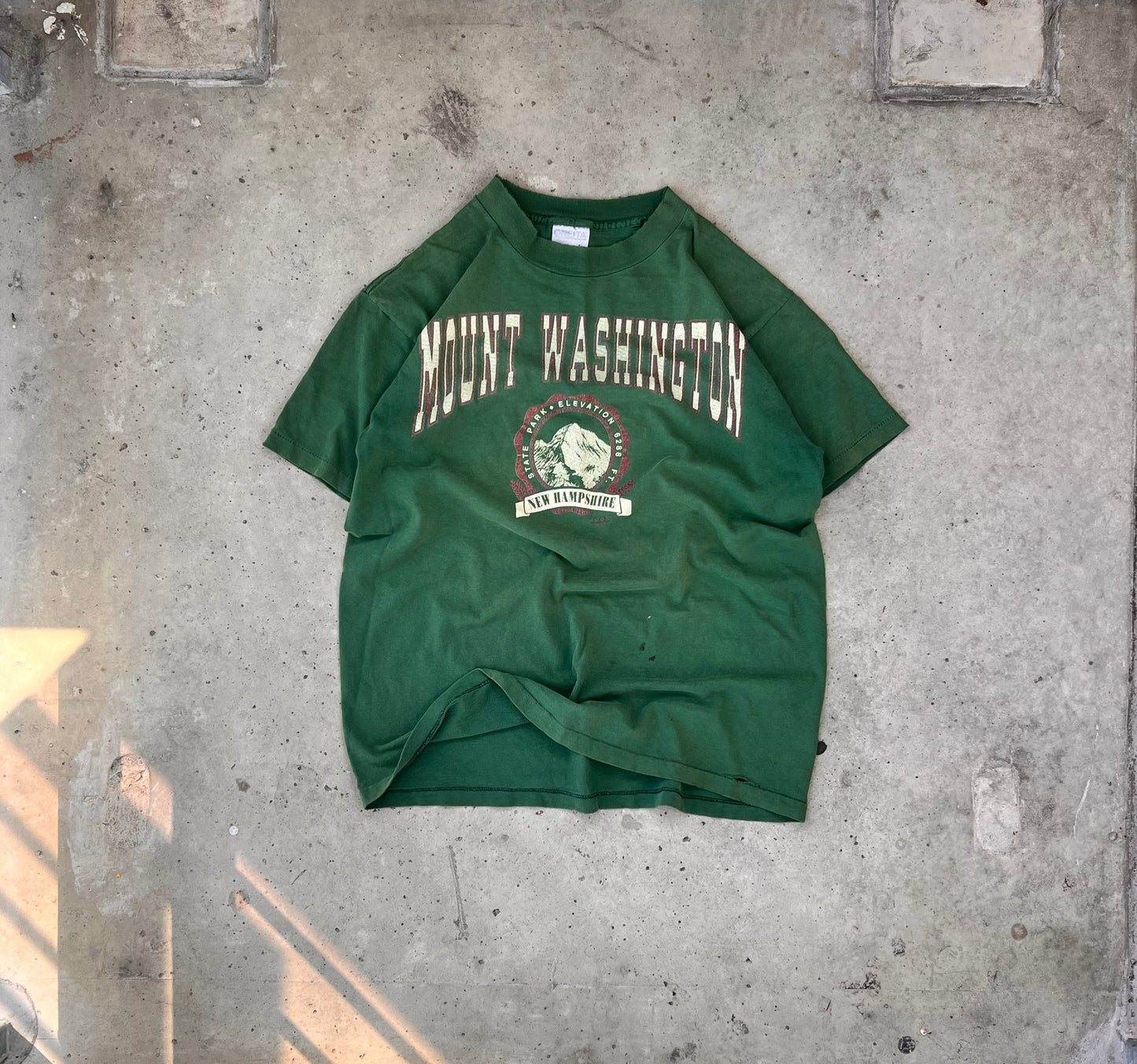 Vintage Mount Washington Distressed Tee - (L)