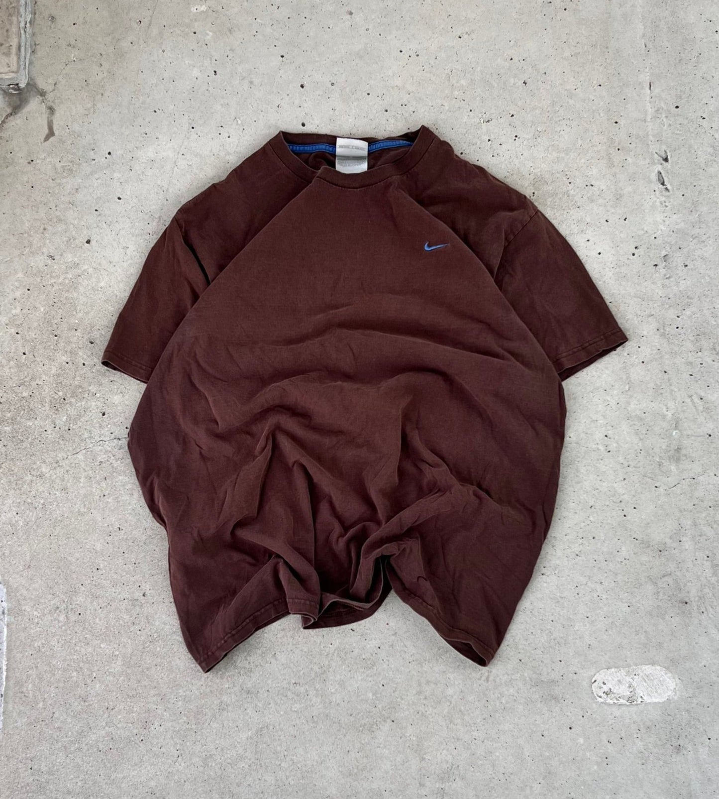 Vintage 00s Mocha Brown Nike Tee - (XL)