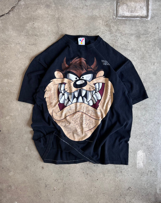 Vintage 93’ Taz Big Logo Tee - (XL)