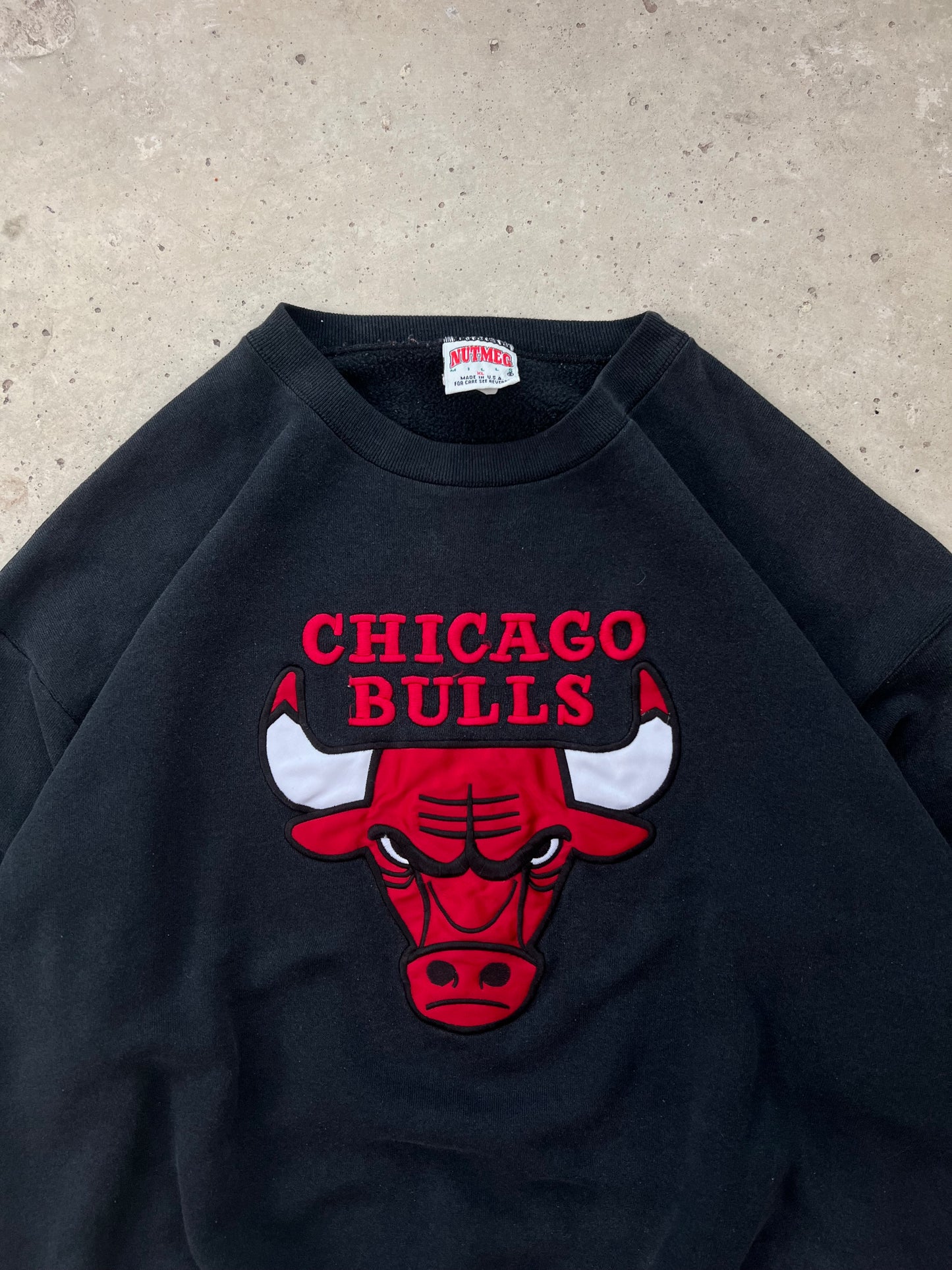 Vintage 90s Nutmeg Bulls Crewneck (XL)