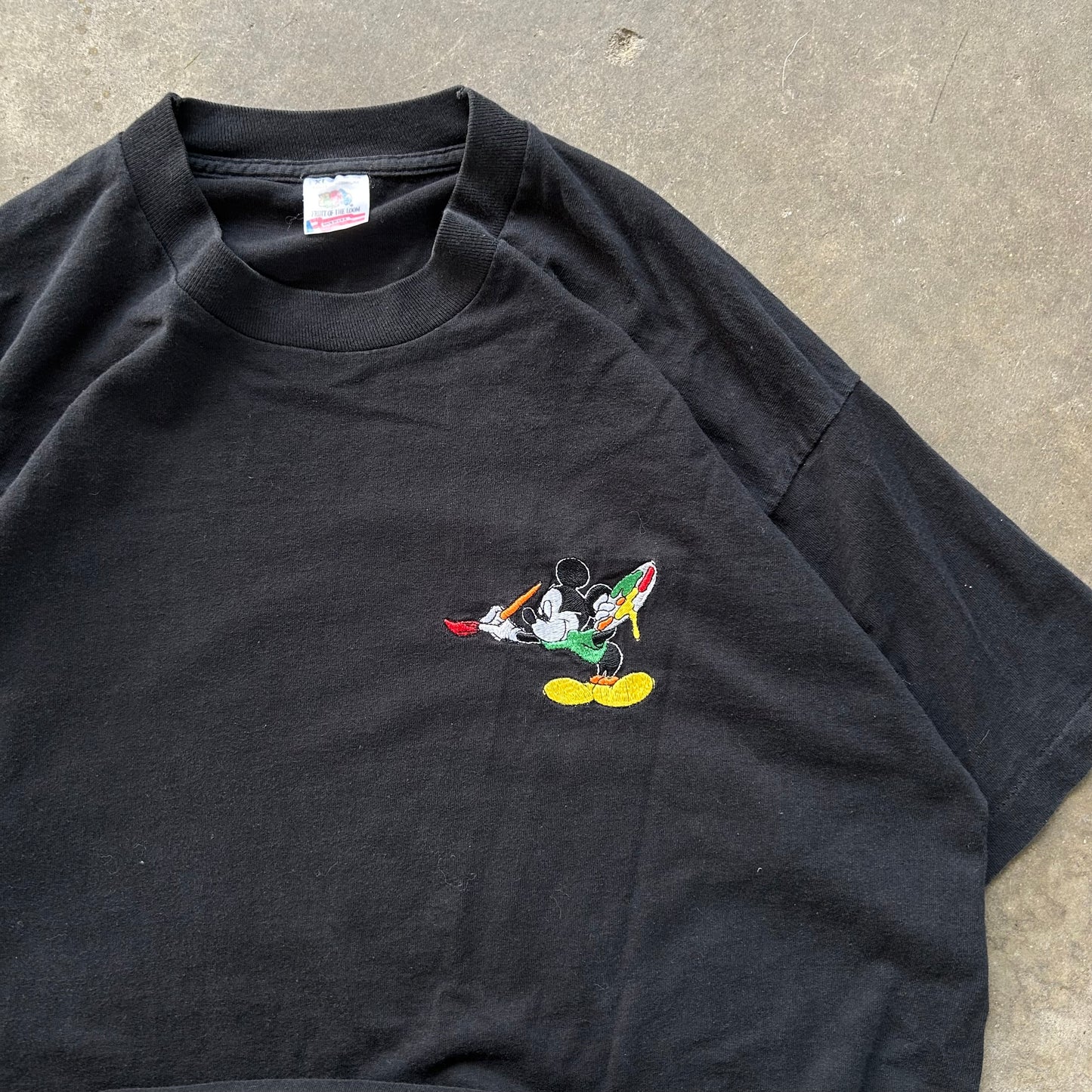 Vintage Mickey Art Tee - (XL)