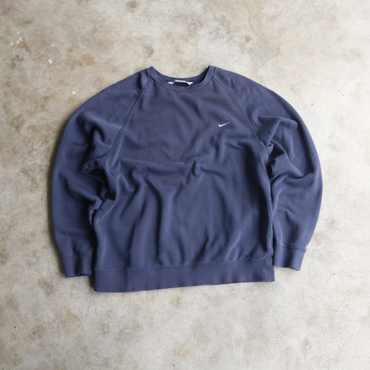 00s Navy Nike Crew - (XL)