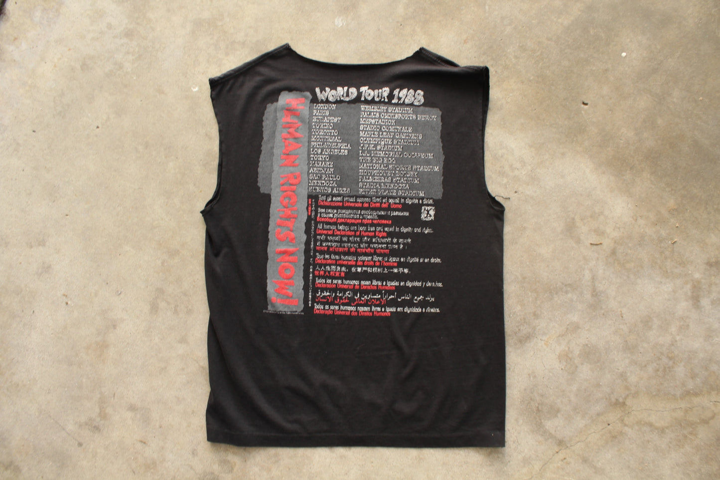 88' Human Rights Now Tour - (XL)