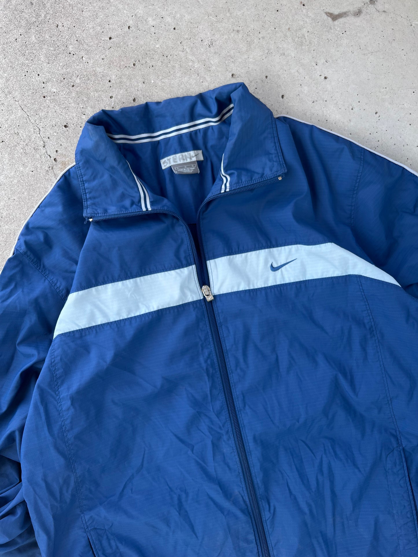 Vintage Blue Nike Jacket - (XL)