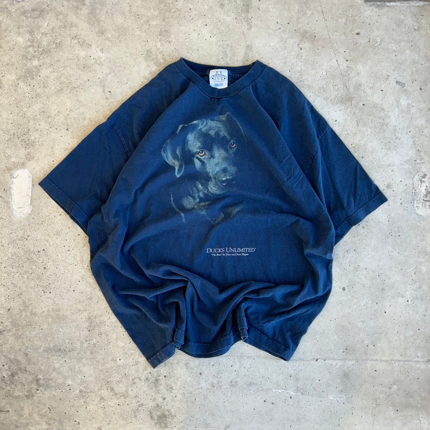 Vintage Lab Dog Tee - (XXL)