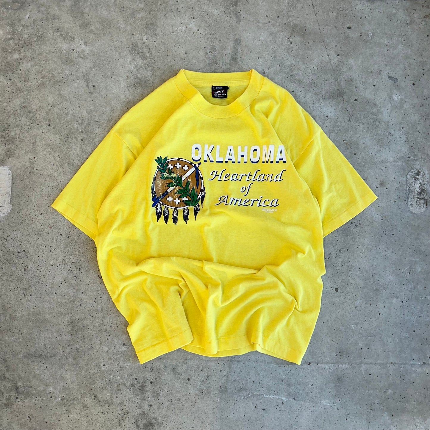 Vintage Oklahoma Tee - (L)