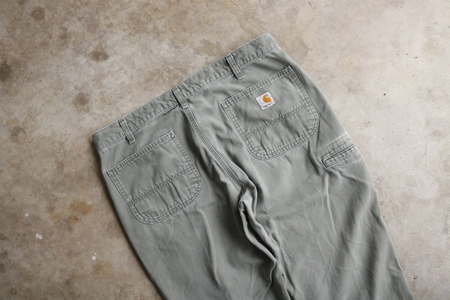 Vintage 00s Green Carhartt Pants - (36x32)