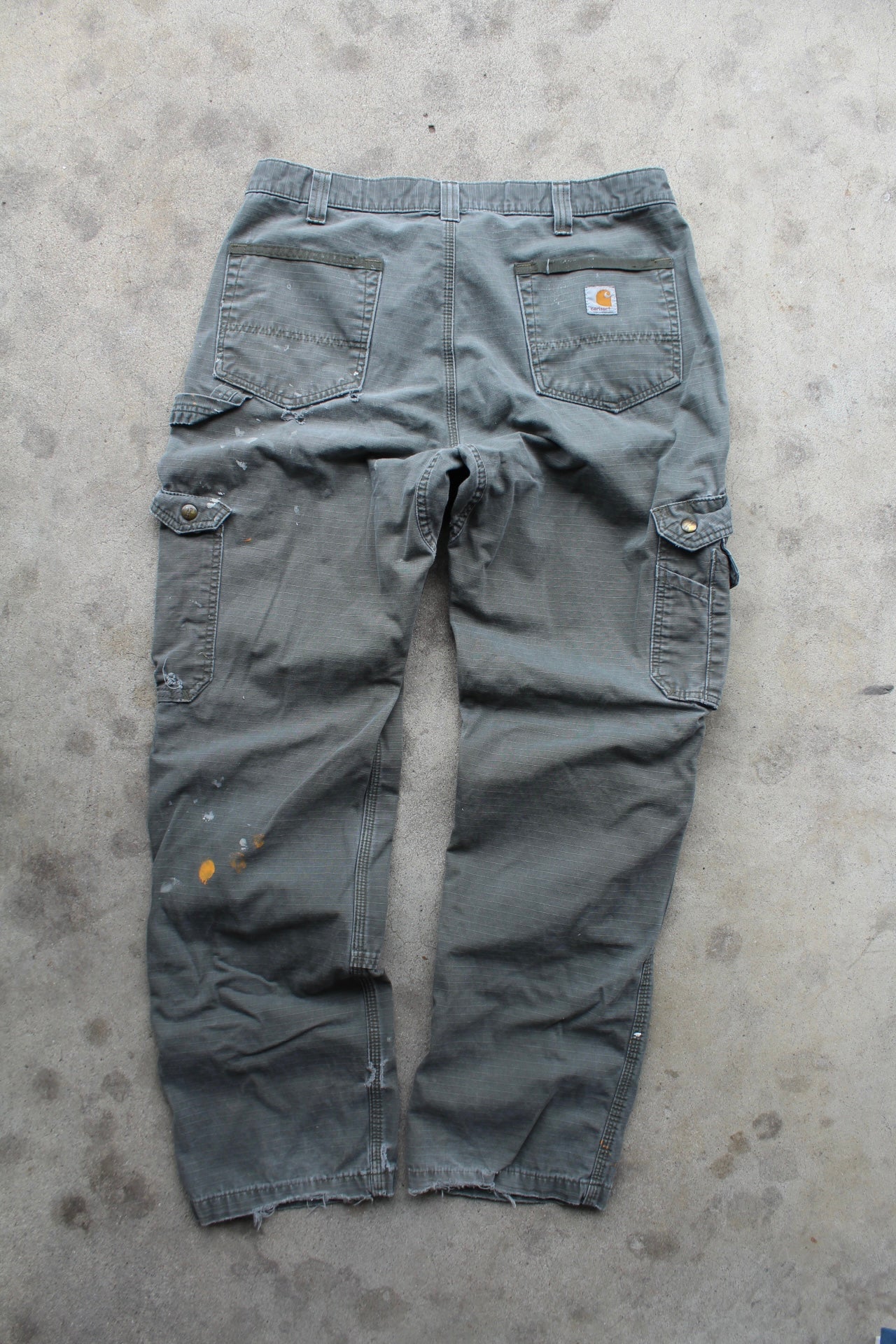 Vintage 00s Dark Green Carhartt Pants - (36x34)