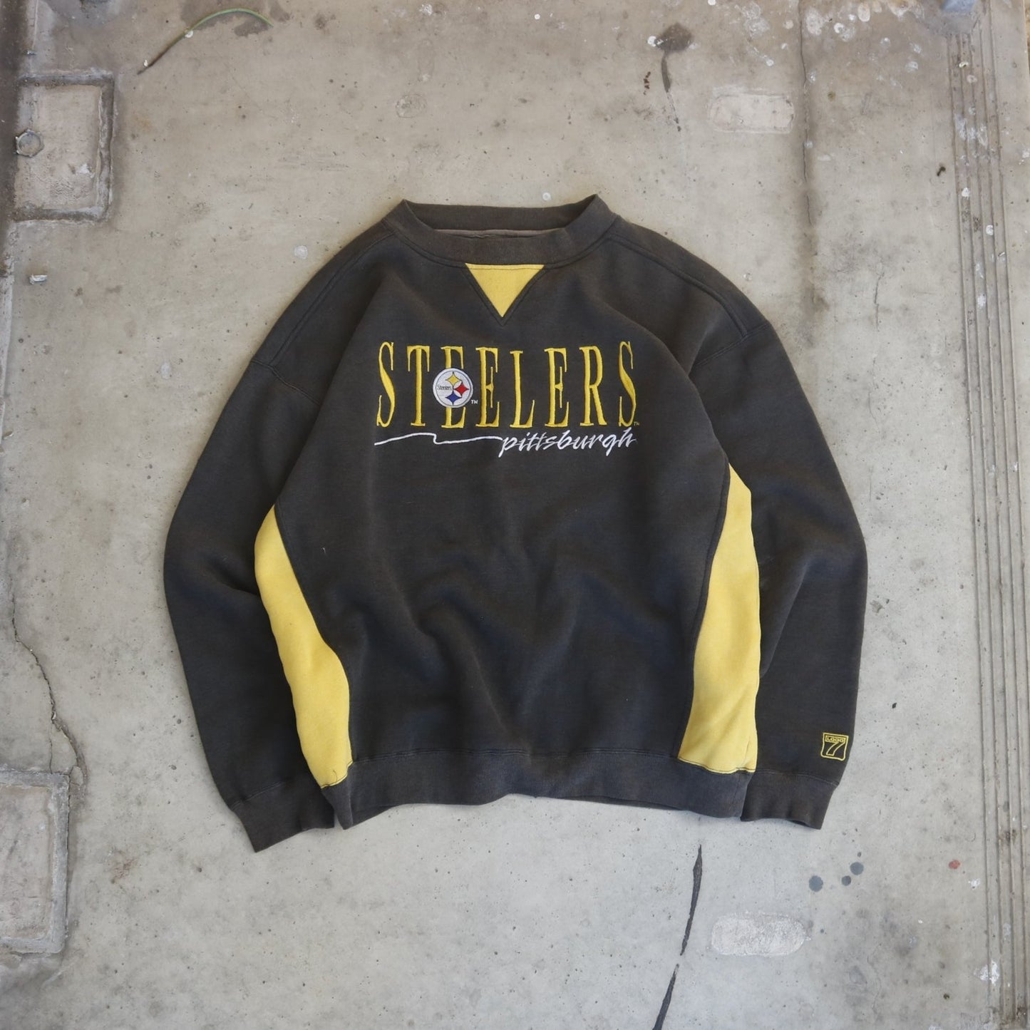 Vintage 90s Steelers Crew - (XL)