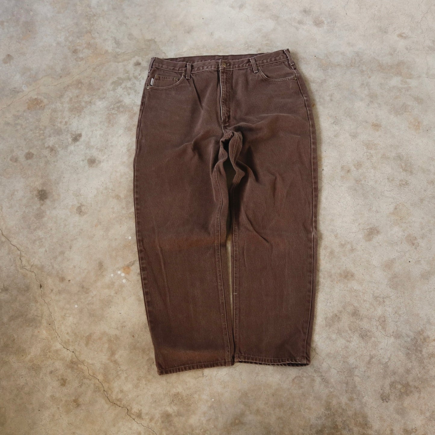 Vintage 00s Brown Carhartt Jeans - (42x32)