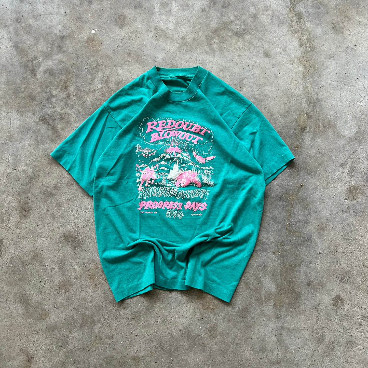 Vintage 90’s Alaska Tee - (L)