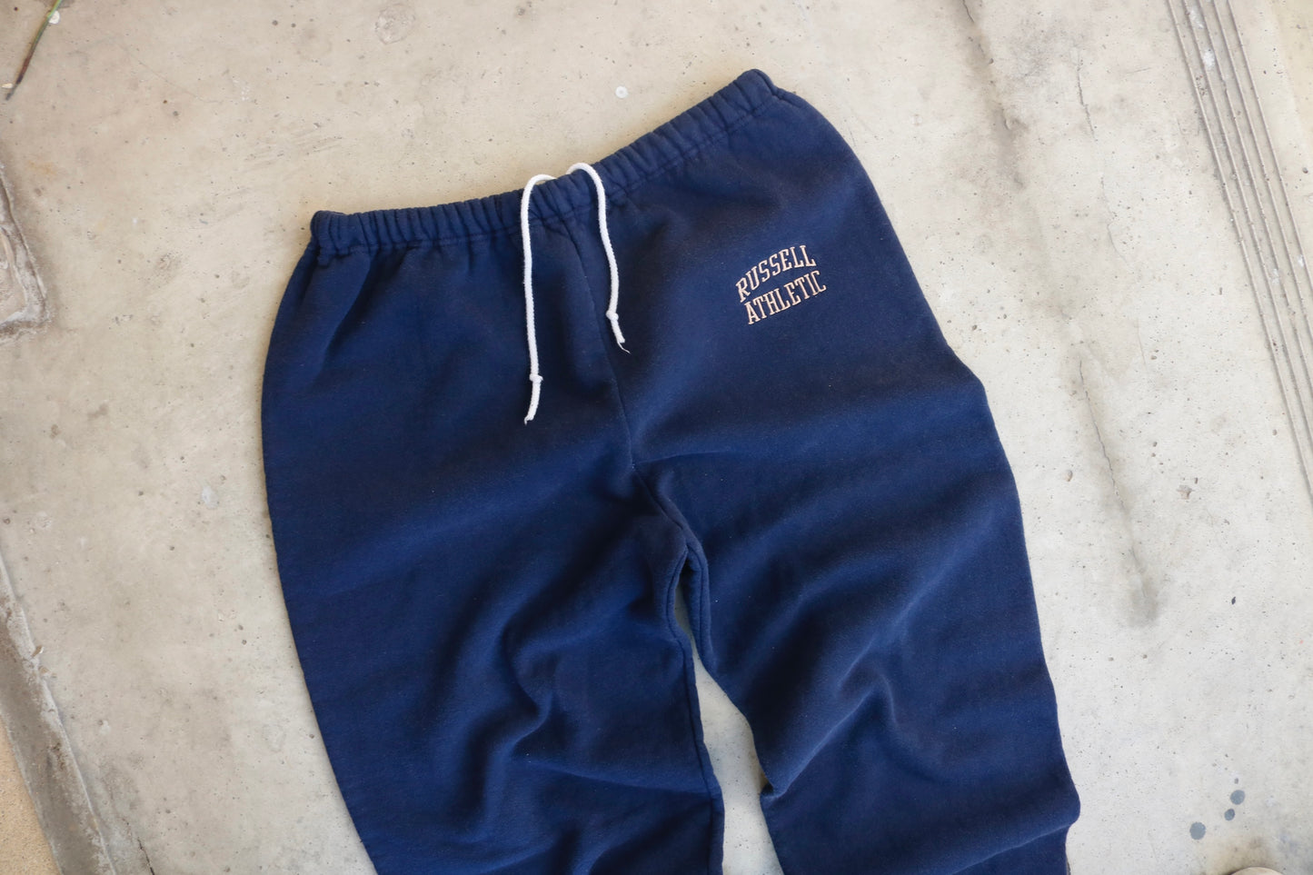 Vintage 90s Russell Navy Pants - (XL)