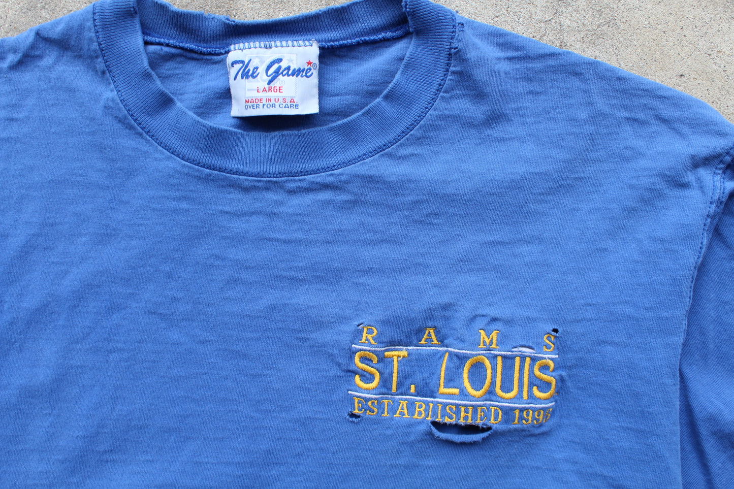 Vintage Rams Tee- (L)