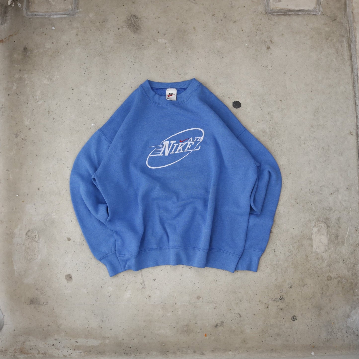 Vintage 90s Blue Nike Crew - (M)