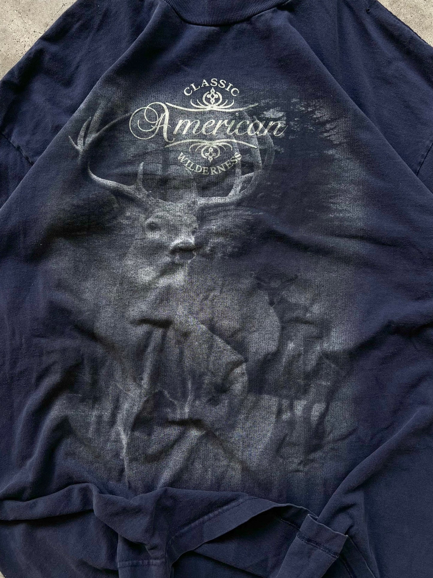 Vintage American Wilderness Deer Tee - (XL)