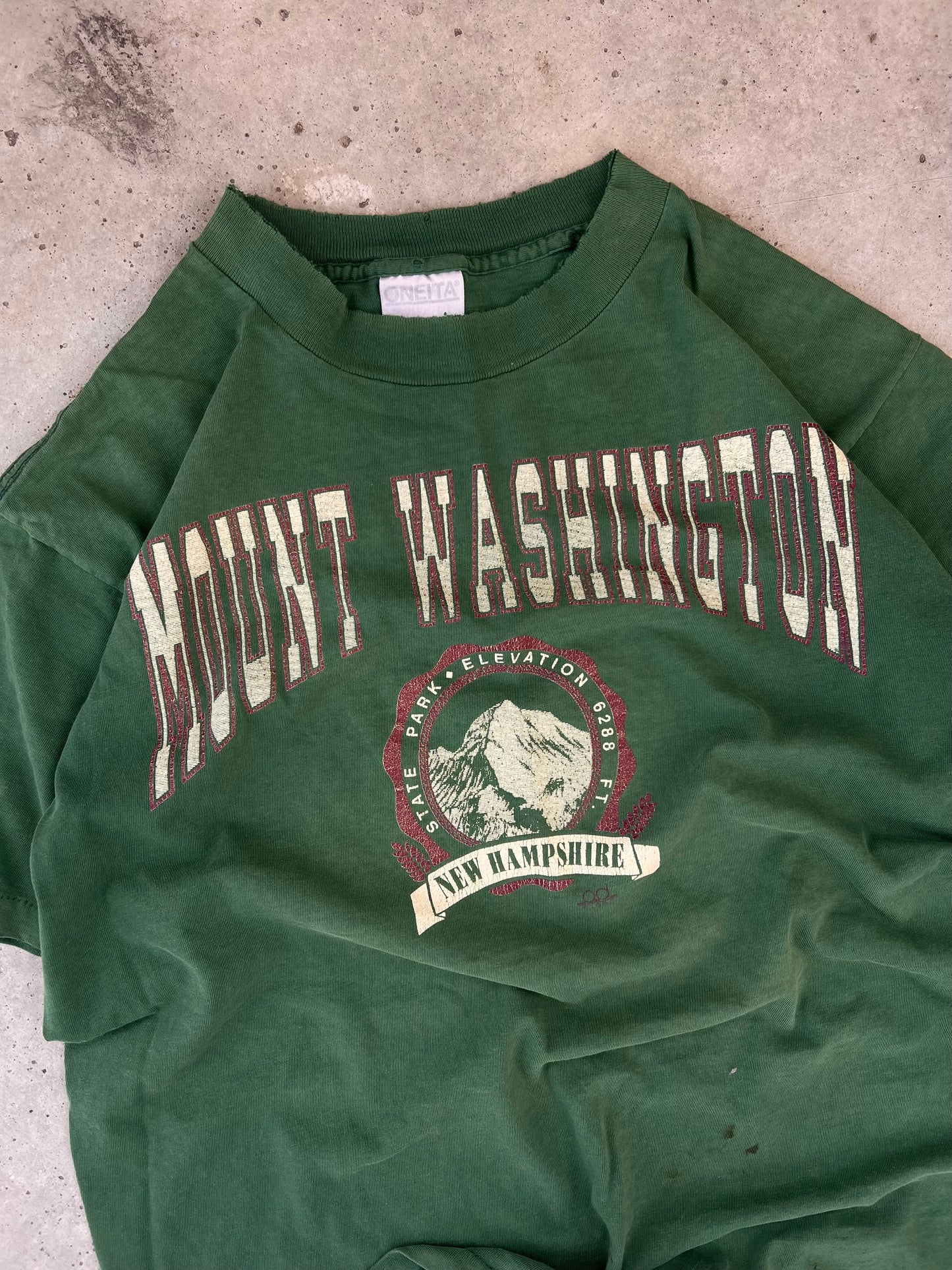 Vintage Mount Washington Distressed Tee - (L)