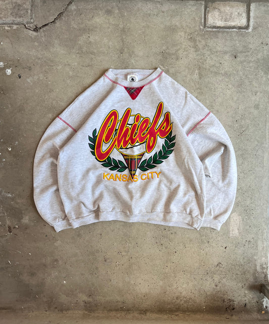 Vintage 93’ Chiefs Crew - (XL*)