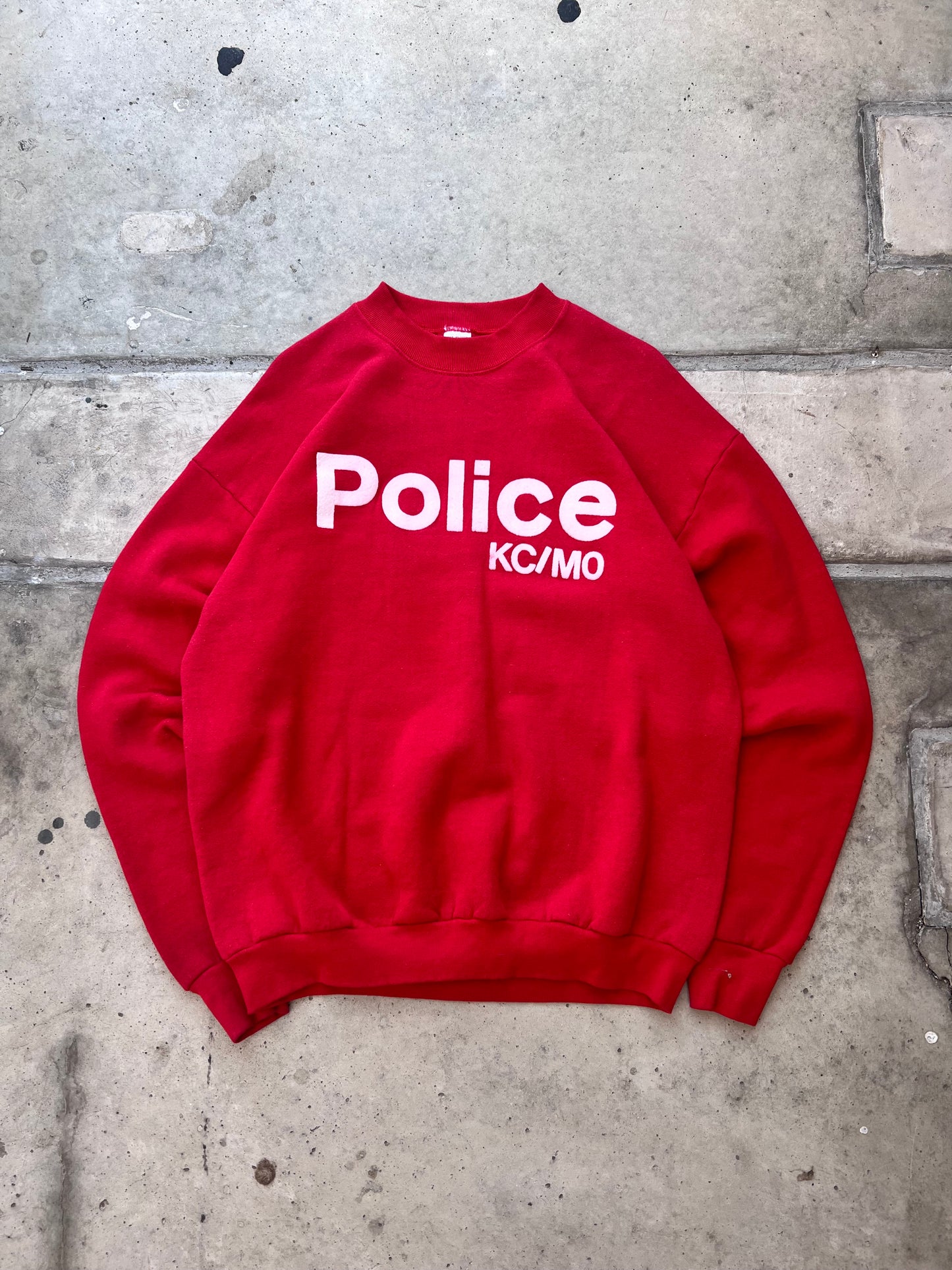 Vintage 90s Kansas City Police Crew - (XL)