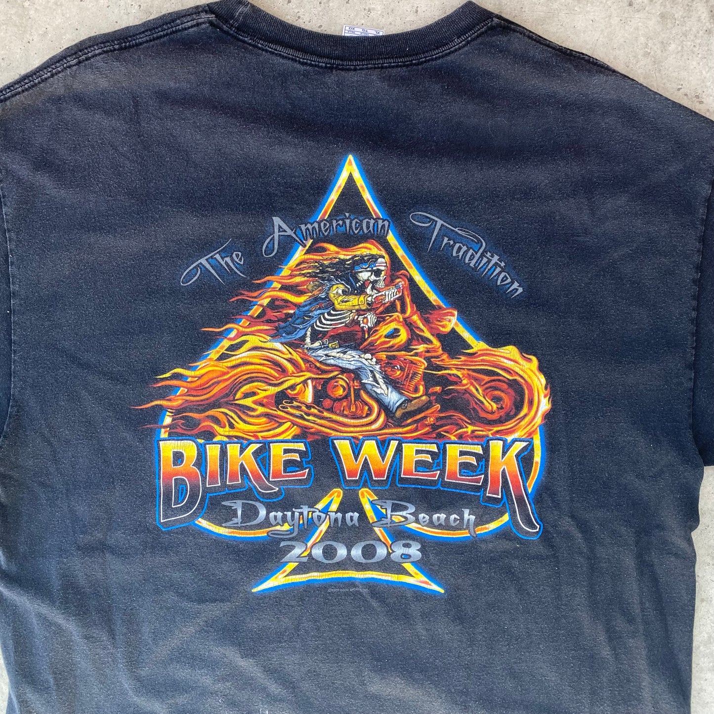 08' Daytona Bike Week Tee- (XL)