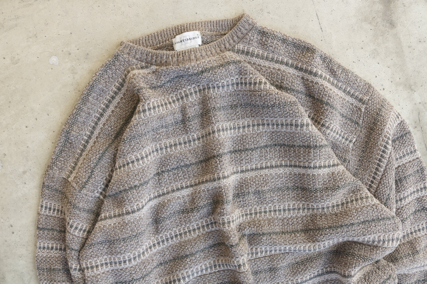 Vintage Knights Bridge Striped Sweater - (XL)