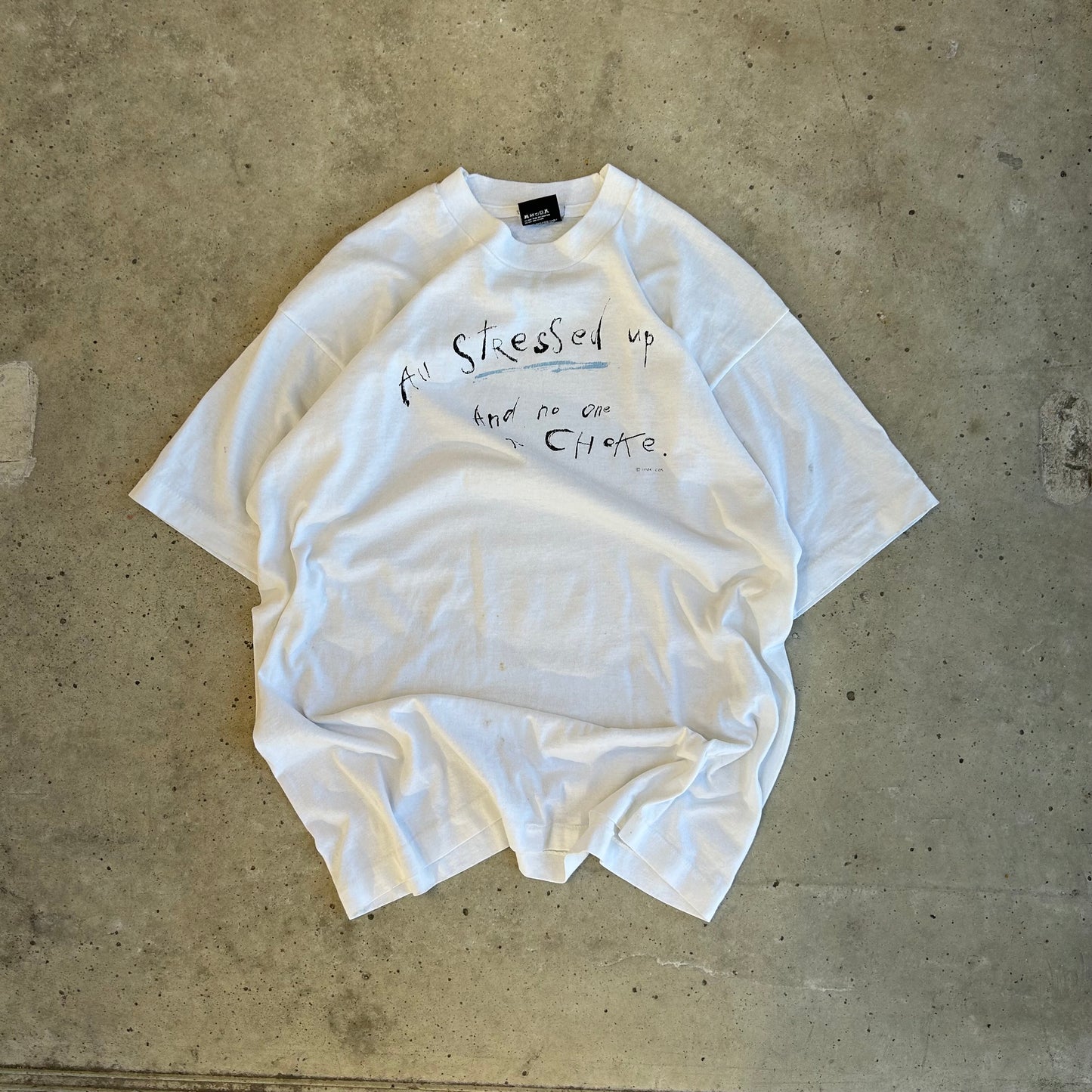 Vintage All Stressed up Tee - (XL)