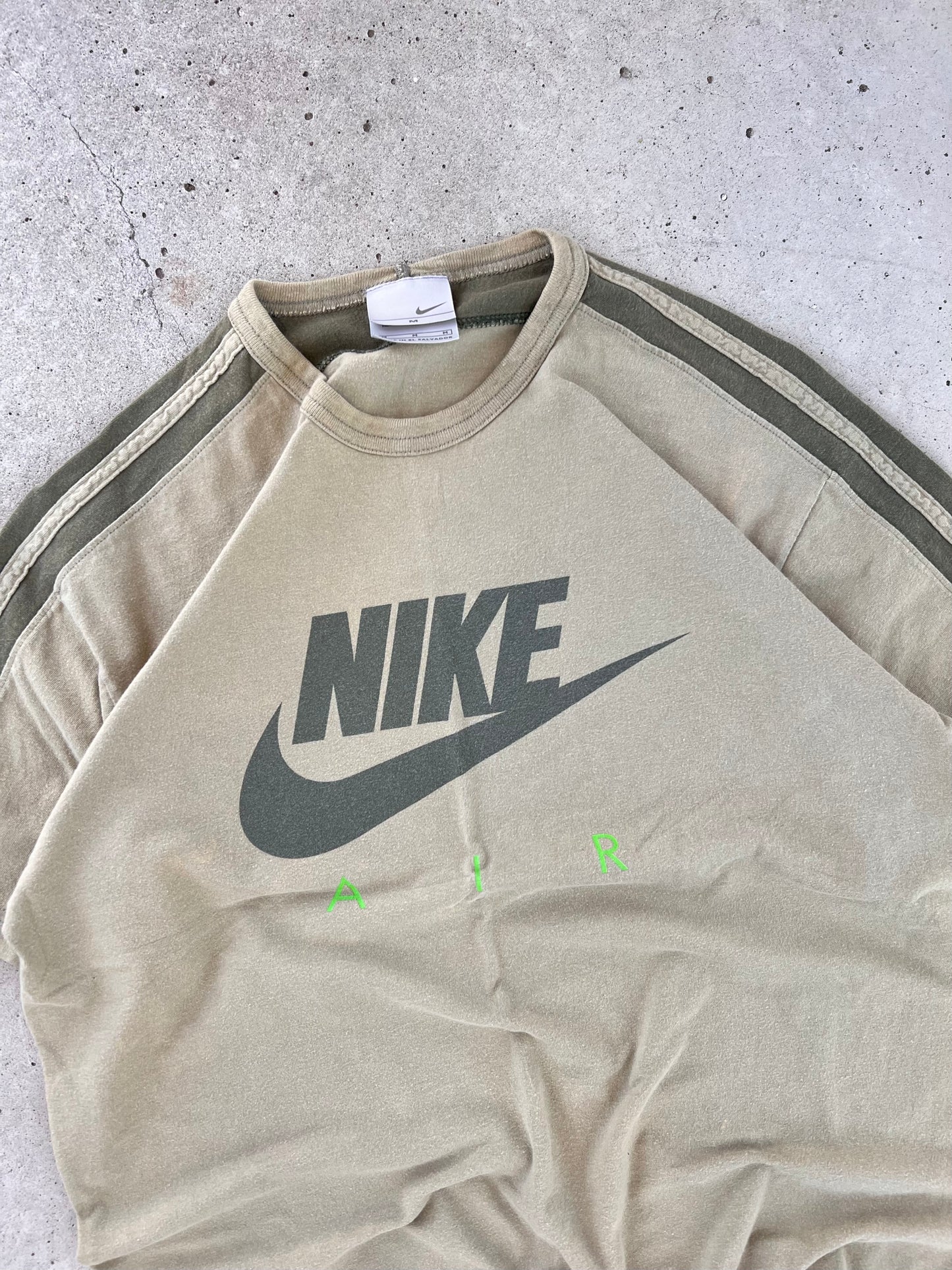 Vintage Nike Green Spell-Out Tee - (M)