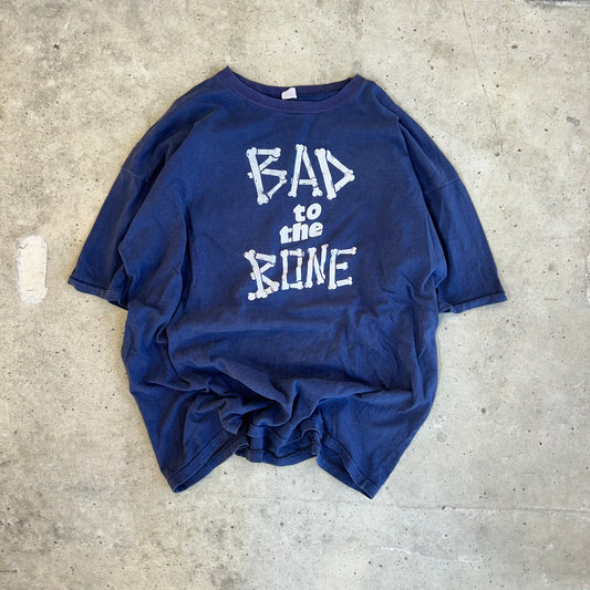 Vintage 80s Bad to the Bone Tee - (L)