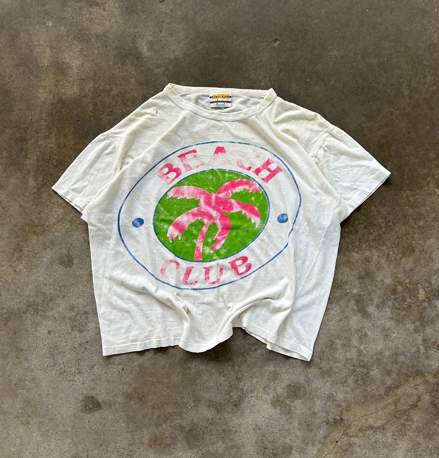 Vintage 80’s Beach Club Tee - (L)