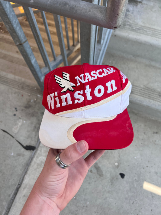 Vintage Distressed Winston Cup Hat - (OS)