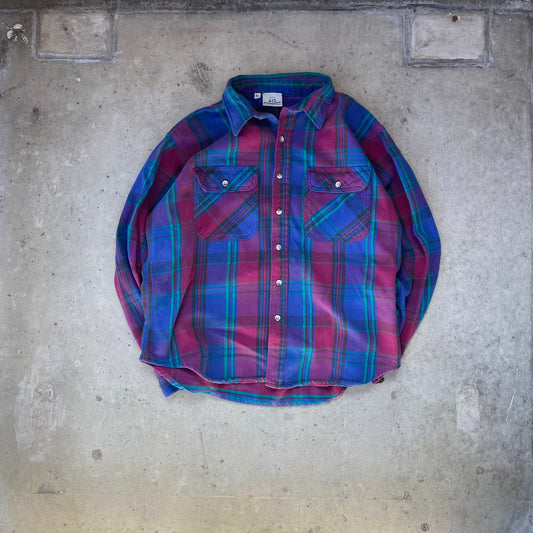 Vintage 90s 417 Flannel- (XL)