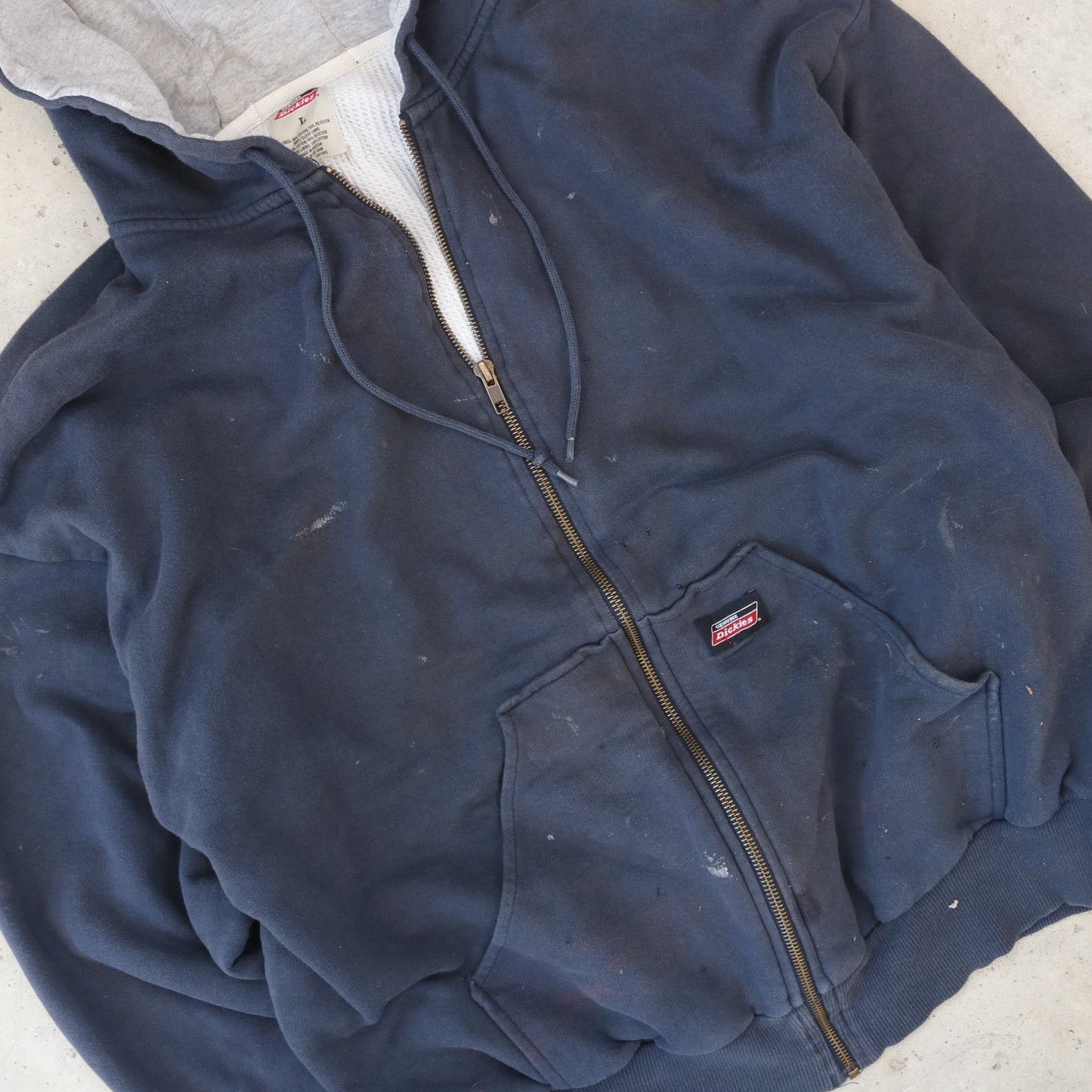 Vintage 00s Distressed Dickies Thermal Jacket - (L)