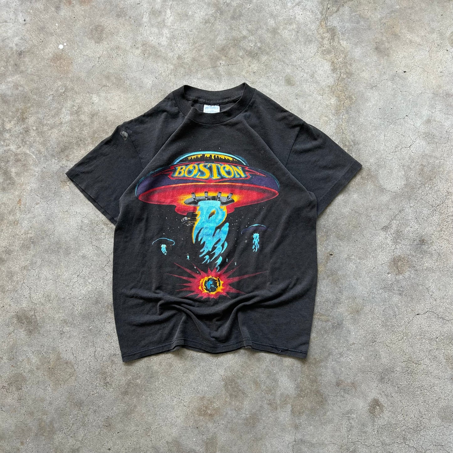 Vintage 1987 Boston U.S. Tour Tee - (M)